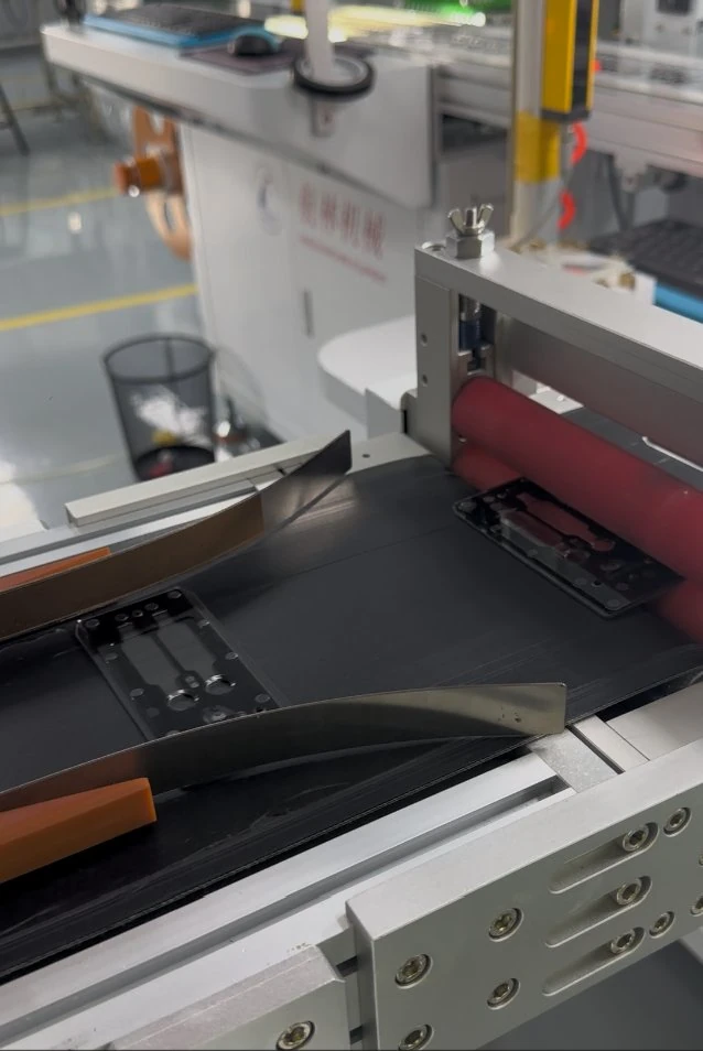 Diagnostic cartridge components passing through a controlled pressing process